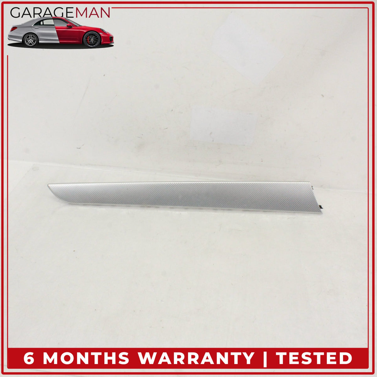 2009-2016 Audi A4 S4 Front and Rear Door Trim Panel Set Scale Aluminum OEM