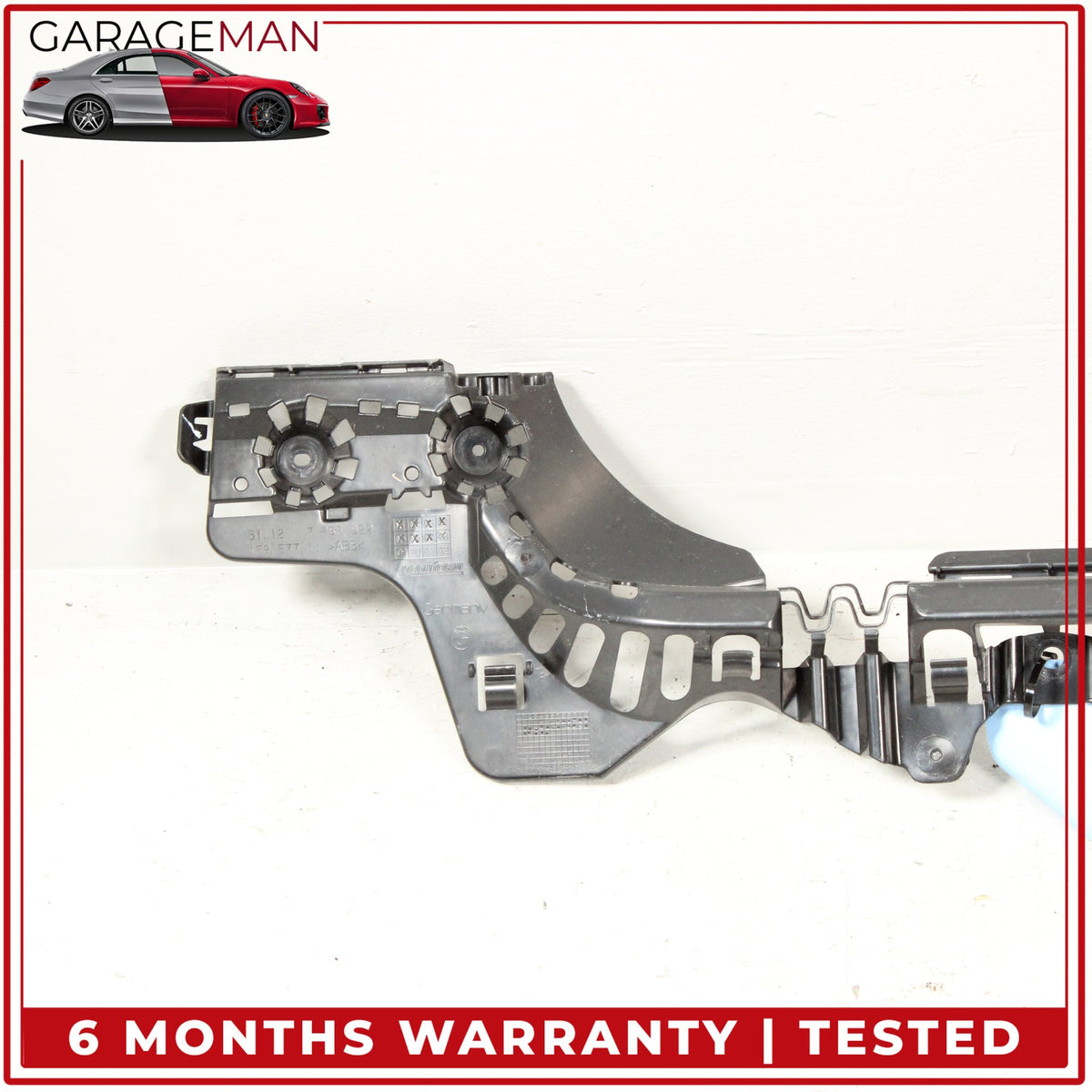 2012-2018 BMW 320i xDrive Rear Bumper Center Mount Support Bracket 7256922 OEM