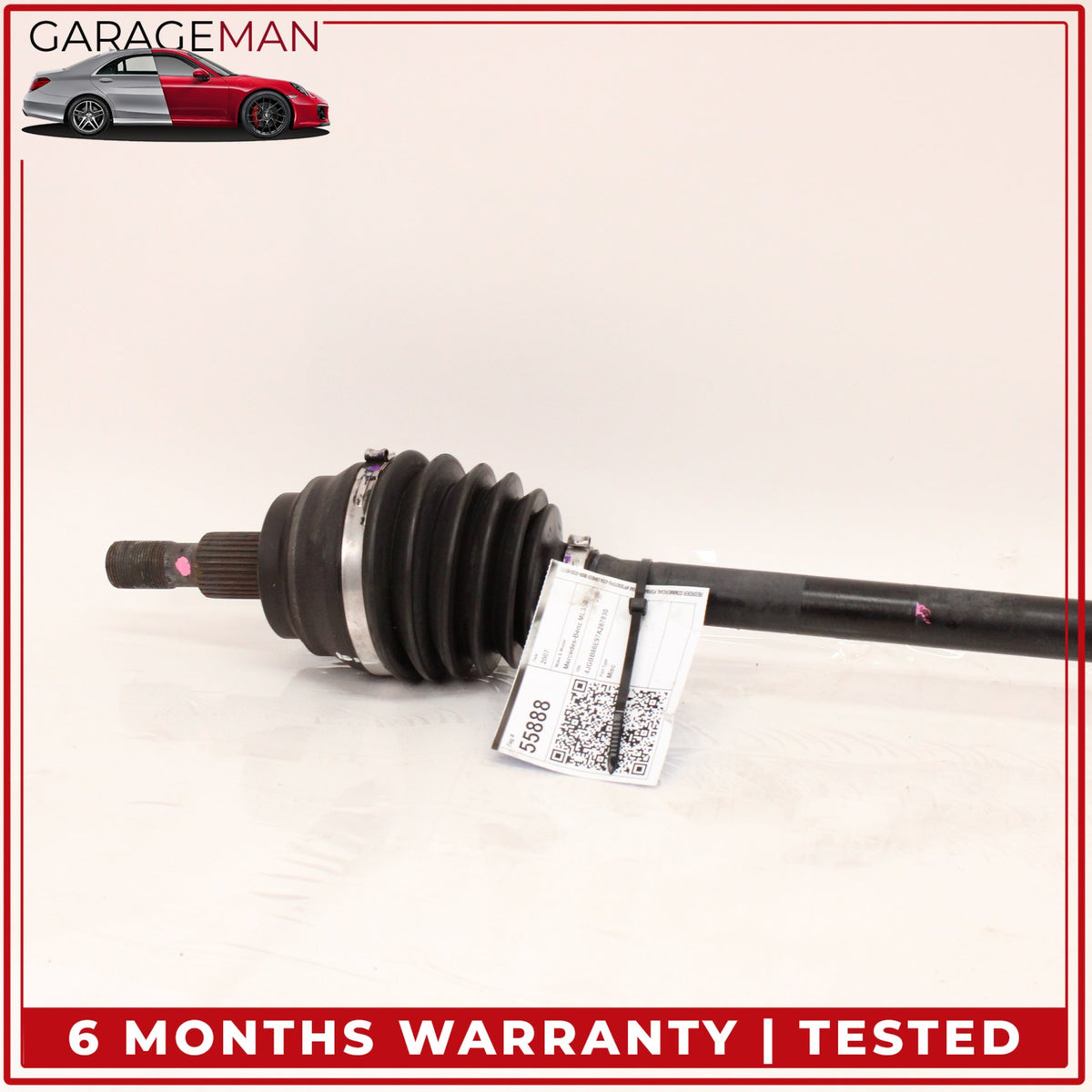 2006-2012 Mercedes W164 ML350 Front Right Side Axle CV Shaft 1643302401 OEM