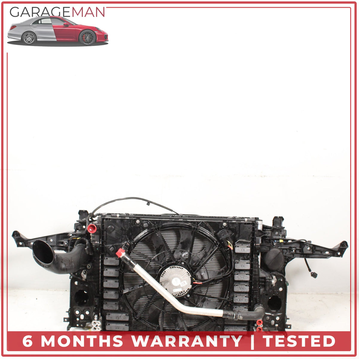 2011-2018 Porsche Cayenne 958 Radiator Support Reinforcement Bar w/ Radiators