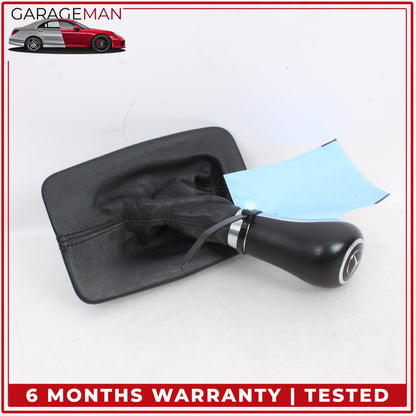 2012-2014 Mercedes W204 C250 Center Console Shifter Knob Boot Trim Cover OEM
