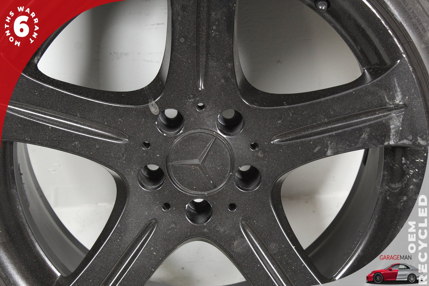 2006-2007 Mercedes W219 CLS500 Front Wheel Rim w/ Tire 8.5JX18H2 ET28 2194010102