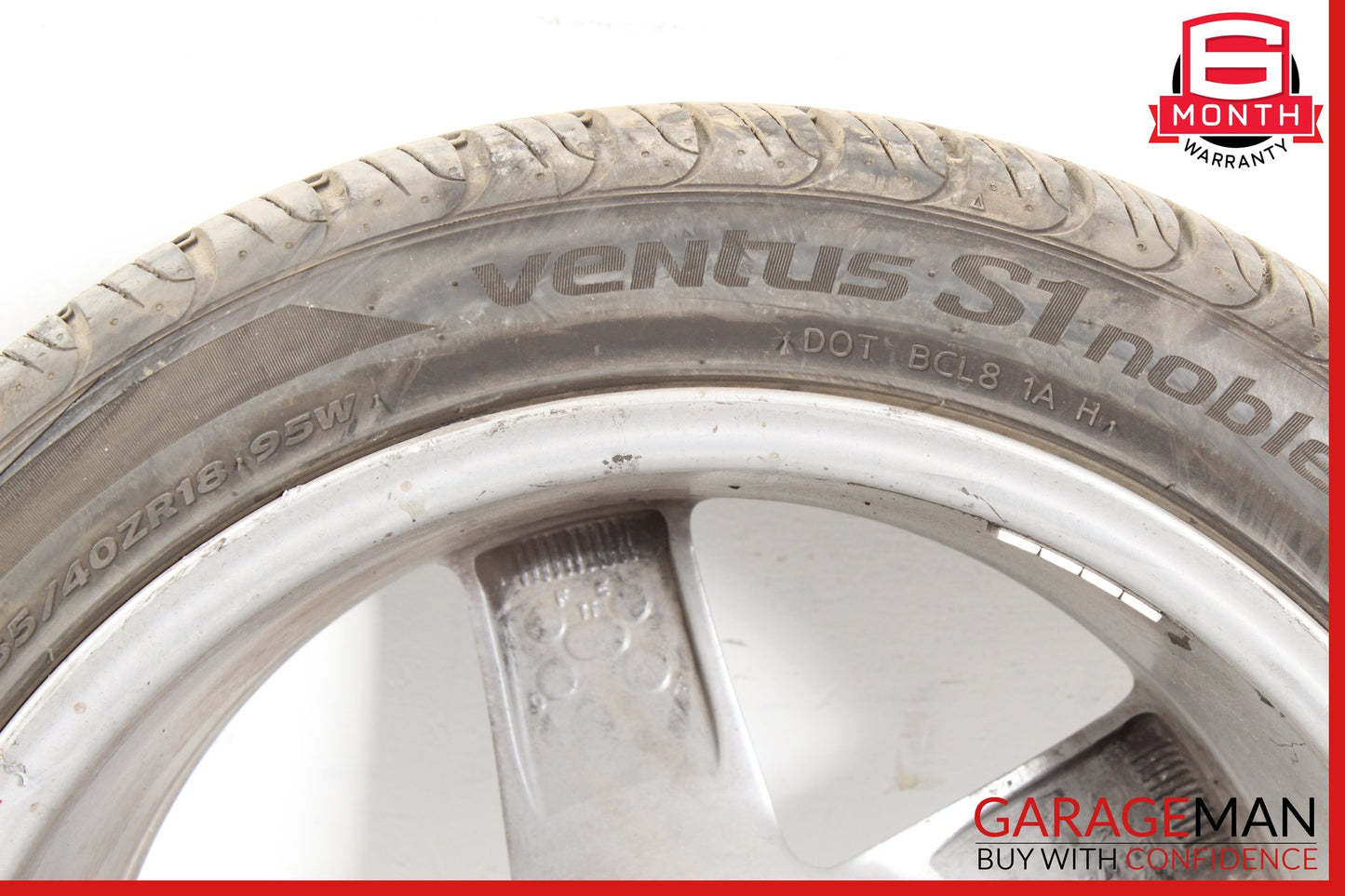 2003-2006 Mercedes R230 SL500 Front Wheel Rim w/ Tire 8.5JX18 H2 ET35 OEM