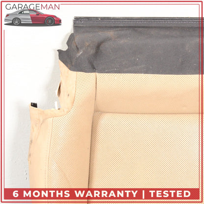 2010-2016 Porsche Panamera 970 Front Right Lower Bottom Seat Cushion Beige OEM