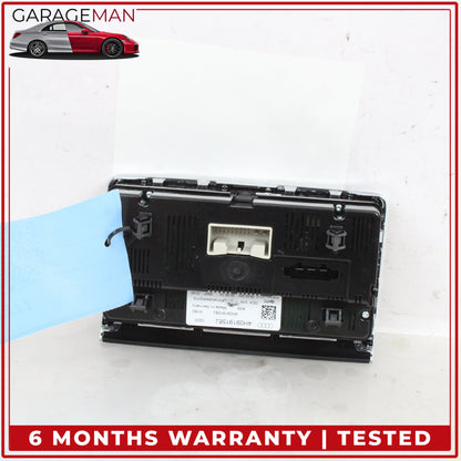 2011-2018 Audi A8 S8 Rear AC A/C Climate Control Switch Panel 4H0919158J OEM