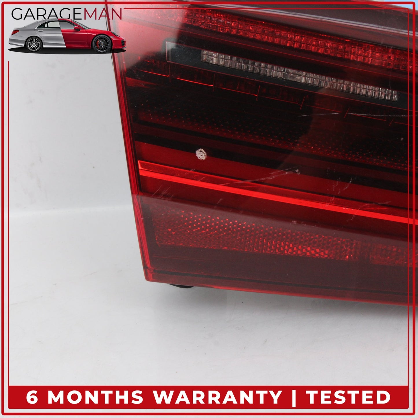 2016-2018 Audi A6 S6 Rear Left Side LED Inner Tail Light Lamp 4G5945093D OEM