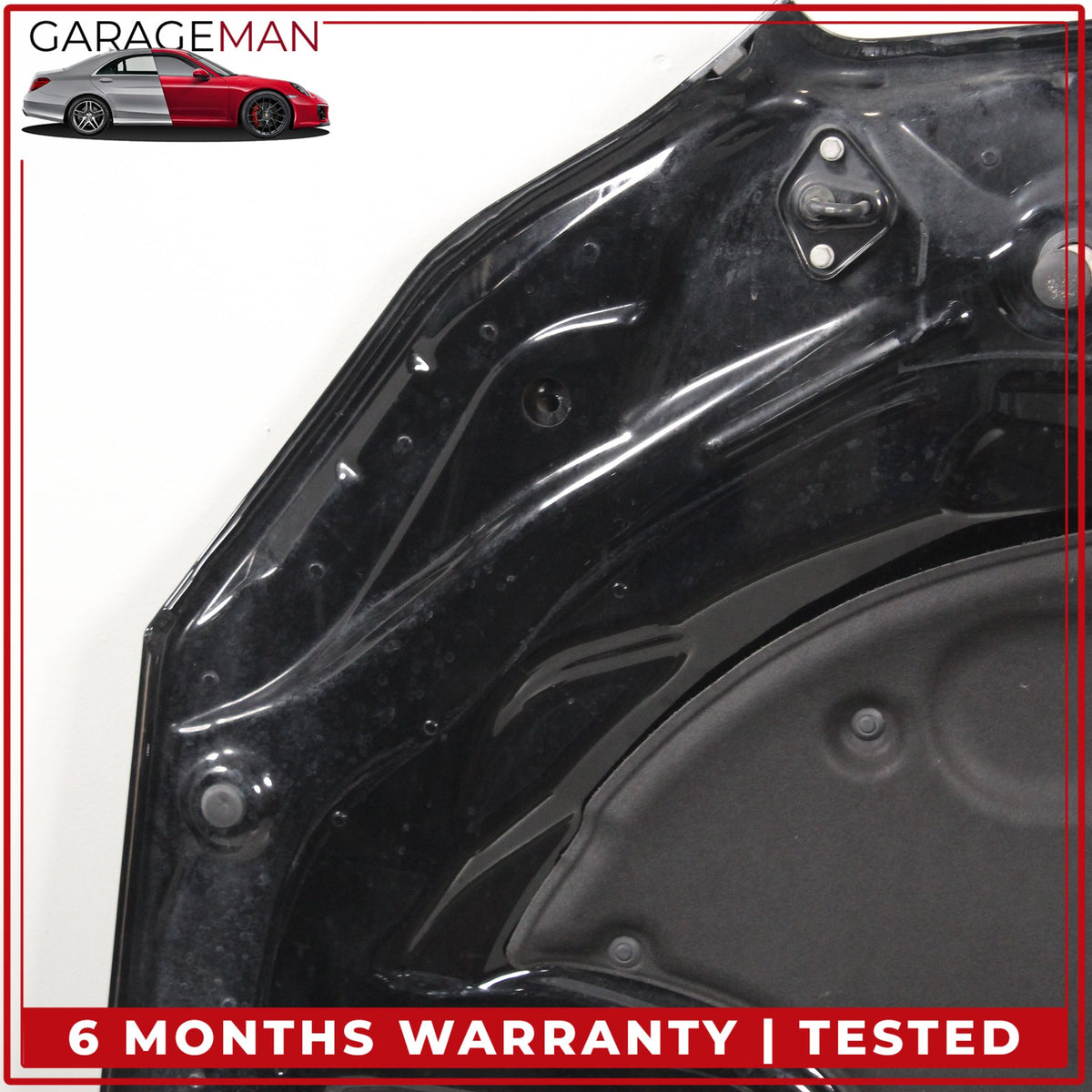 2014-2016 Mercedes W212 E400 E550 Front Hood Bonnet Panel Black 2128800357 OEM