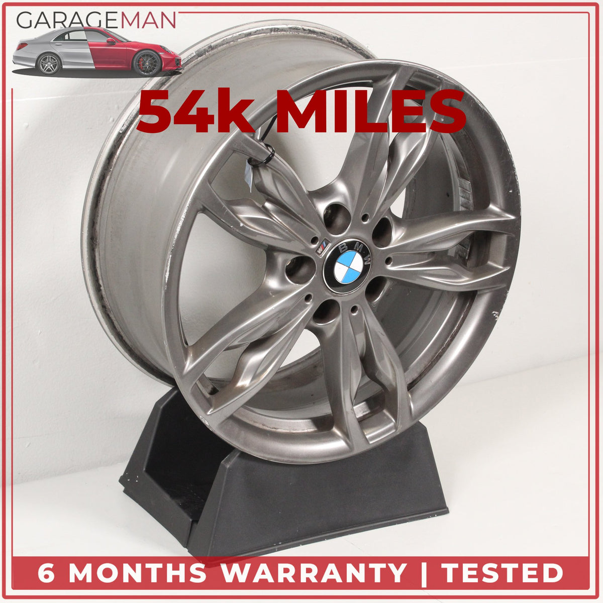 2014-2021 BMW M235i F22 M Double Spoke 436 Wheel Rim Rear (7.5Jx18 ET45) OEM
