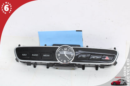 17-19 Mercedes-Benz E400 W213 Wagon Center Dash Hazard Control Switch w Clock 2138272000