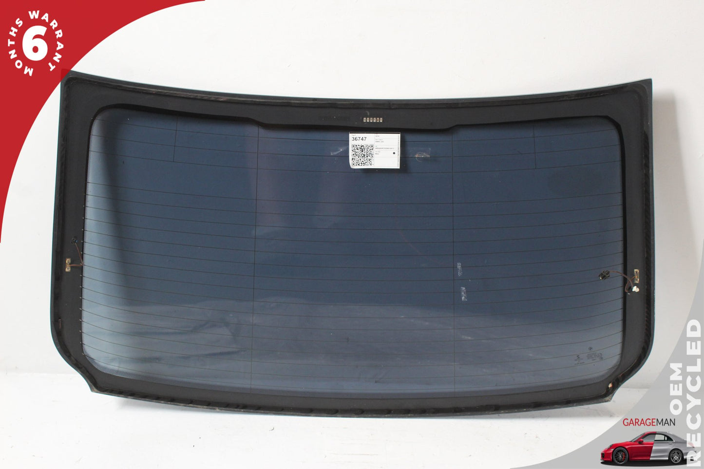 2012-2018 BMW 320i 328i F30 Rear Back Windshield Window Glass 7258074 OEM