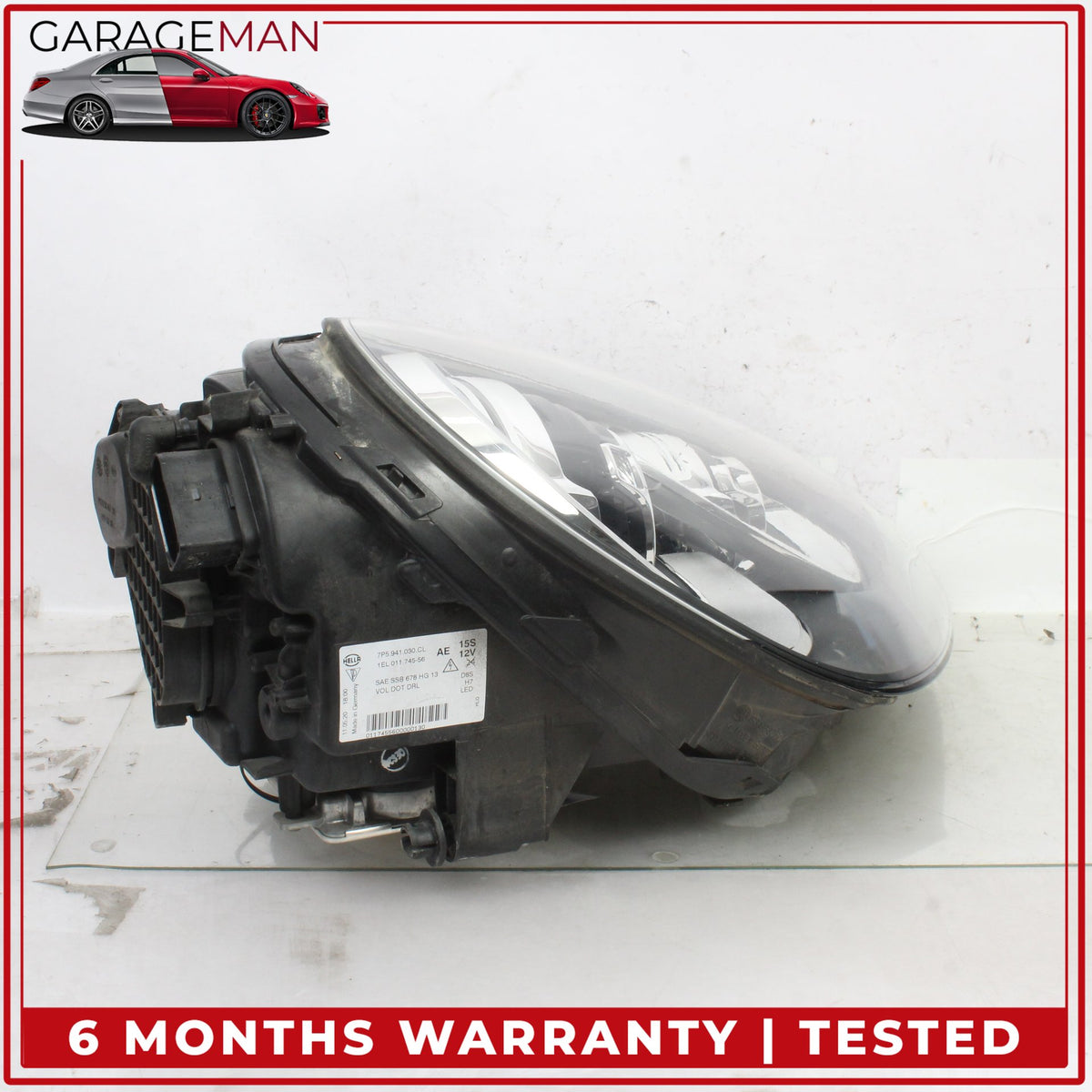 2015-2018 Porsche Cayenne 958 Front Right Xenon Head Light Lamp 7P5941030CL OEM
