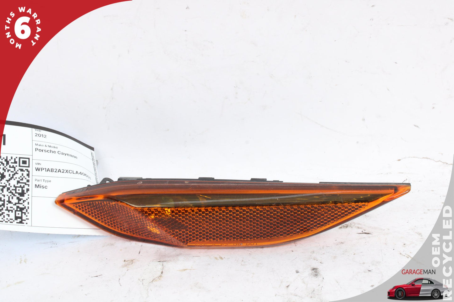 2011-2014 Porsche Cayenne 958 Front Right Side Marker Light Lamp 7P5949102 OEM