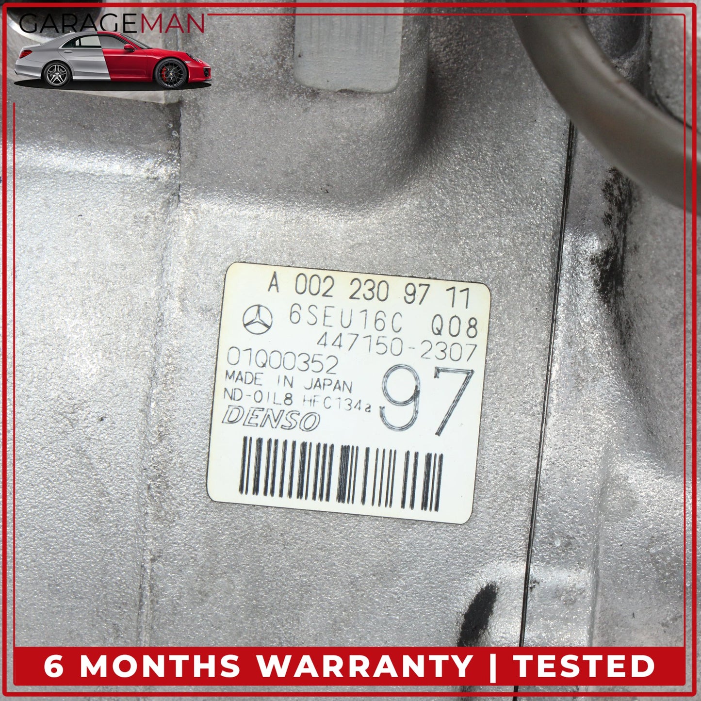 2012-2018 Mercedes-Benz CLS550 W218 AC A/C Air Conditioning Compressor 0022309711