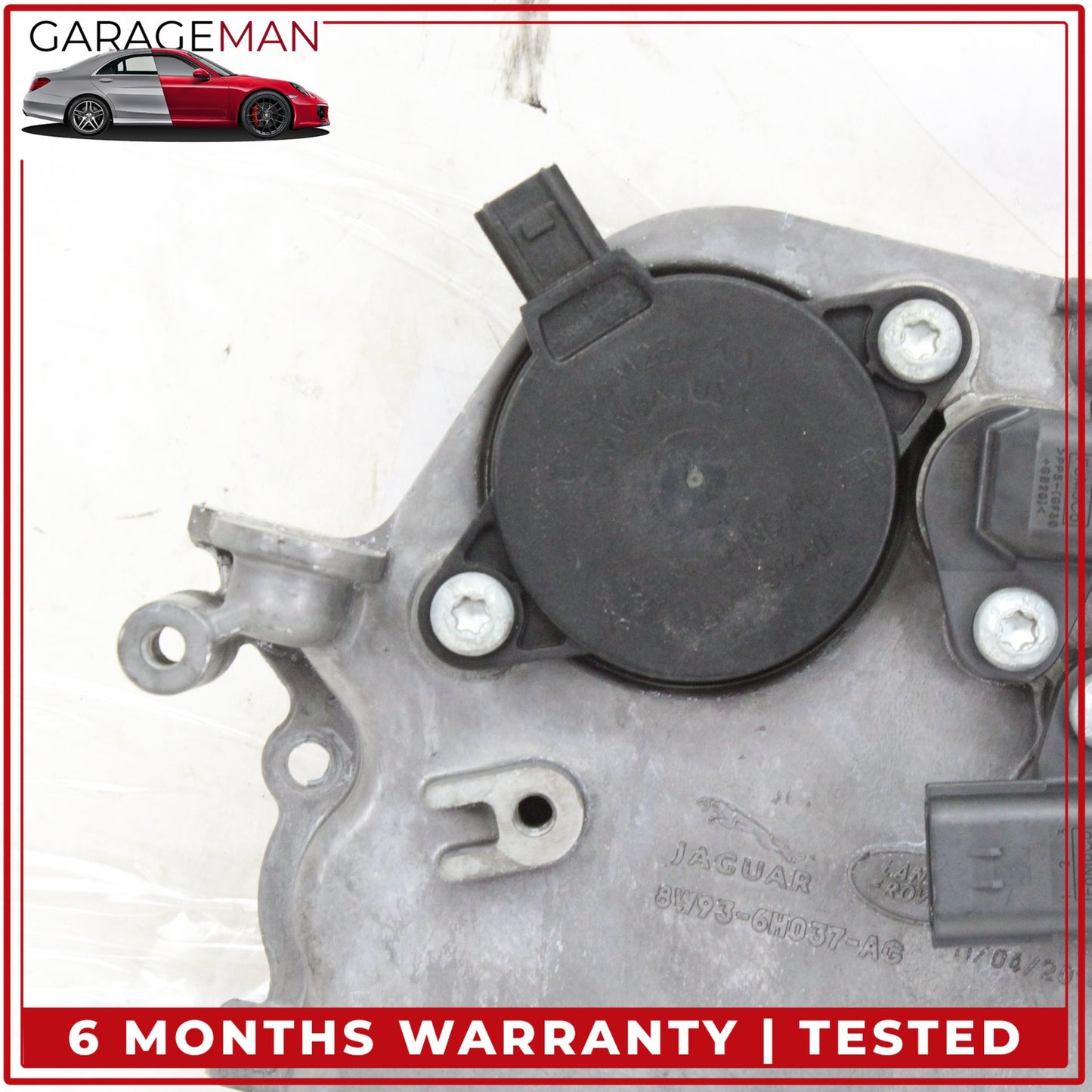 2010-2023 Land Rover LR4 L319 Left Side Timing Chain Cover Plate 8W936H037AG OEM
