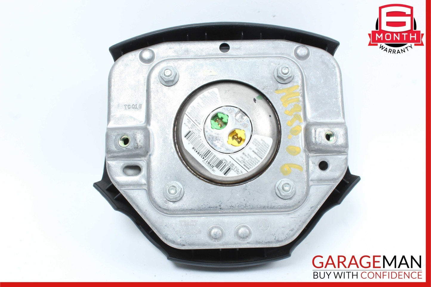 06-08 Mercedes W164 ML350 GL450 R350 Driver Steering Wheel Airbag Black OEM