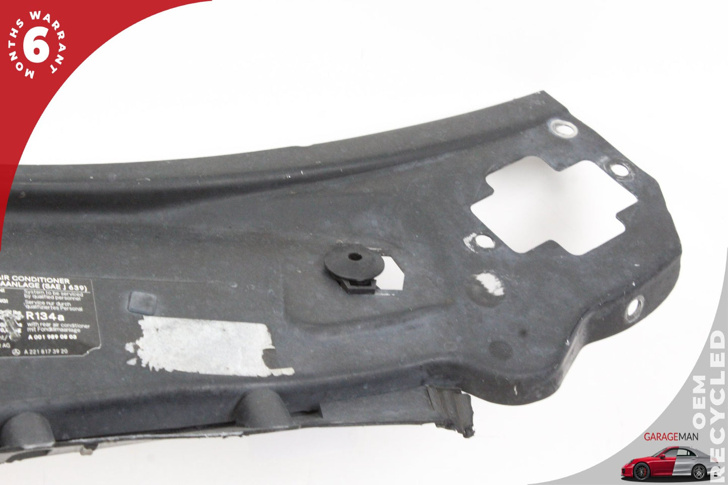 2007-2014 Mercedes W221 S550 S600 Upper Radiator Core Support Bar 2218170020 OEM