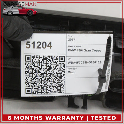 2015-2020 BMW 430i Gran Coupe Front Dash Center AC Air Vent Grille Panel w/ Trim OEM