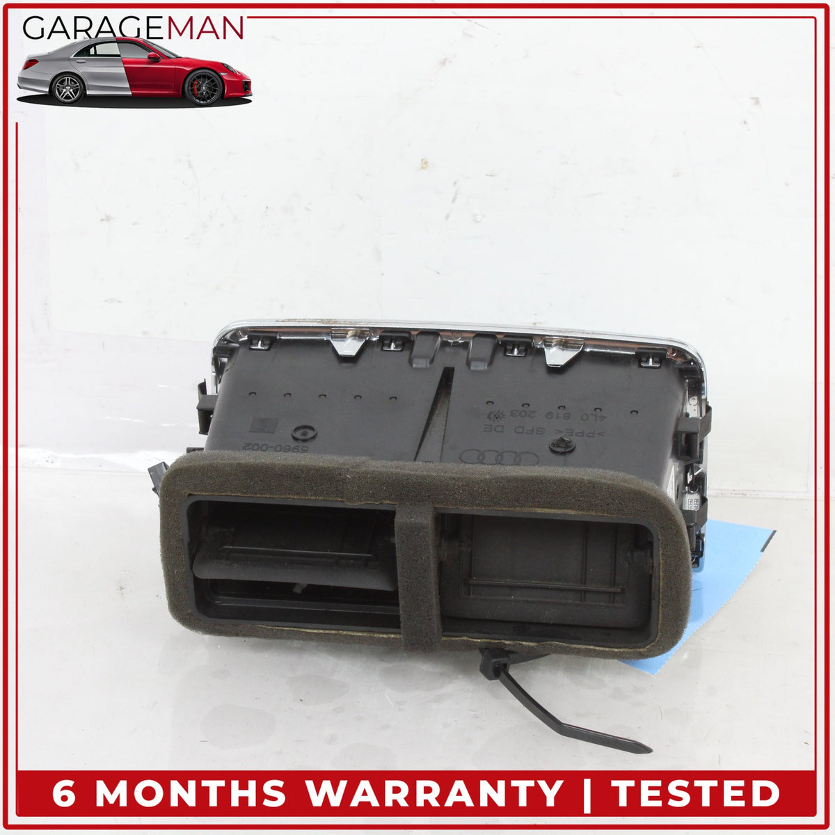2007-2015 Audi Q7 Rear Center Console AC A/C Air Vent 4L0819203 OEM