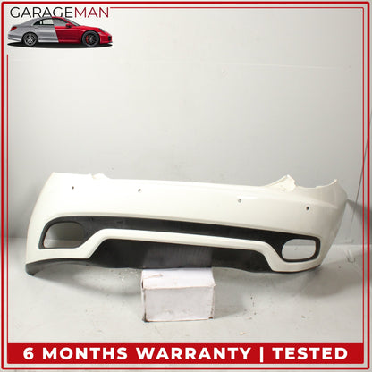 2008-2019 Maserati GranTurismo M145 GranCabrio Rear Bumper Cover White OEM
