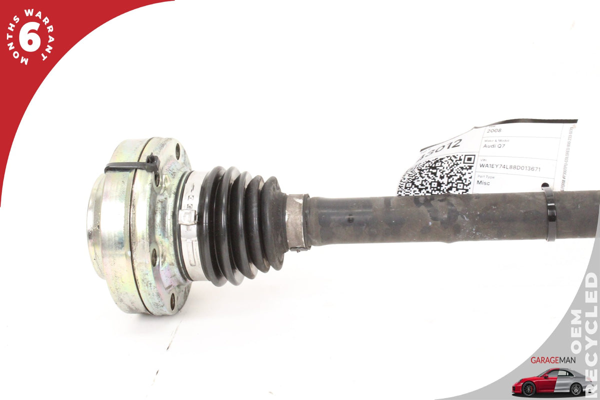 2007-2010 Audi Q7 Rear Left or Right Side Axle CV Half Shaft 7L8501201 OEM