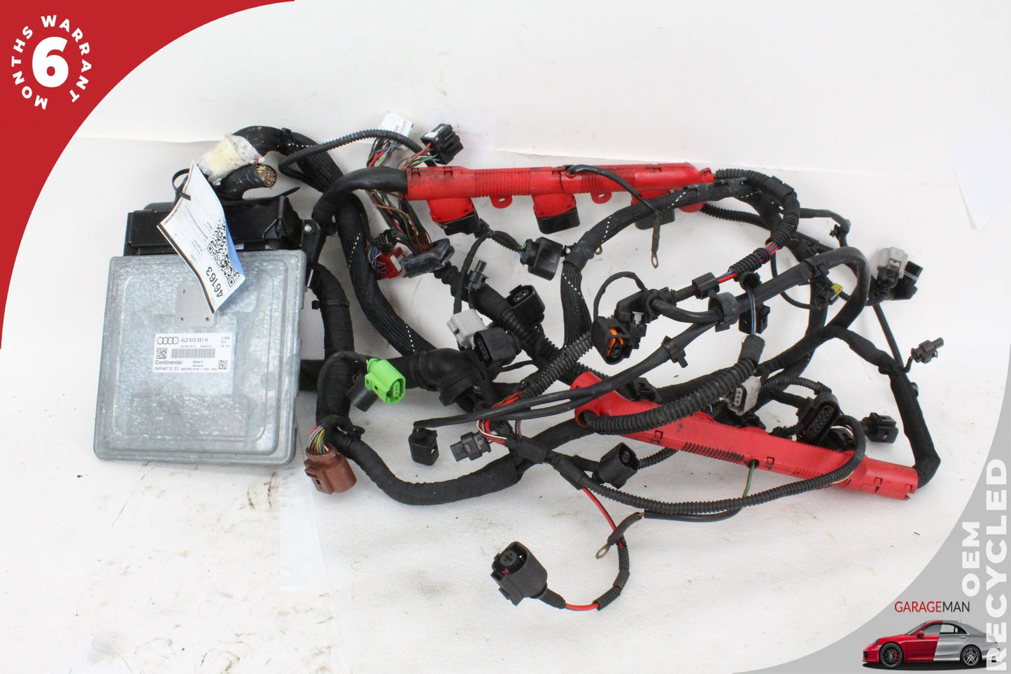 2011 Audi Q7 3.0L Engine Computer Control Module w/ Wire Harness 4L0910551H OEM