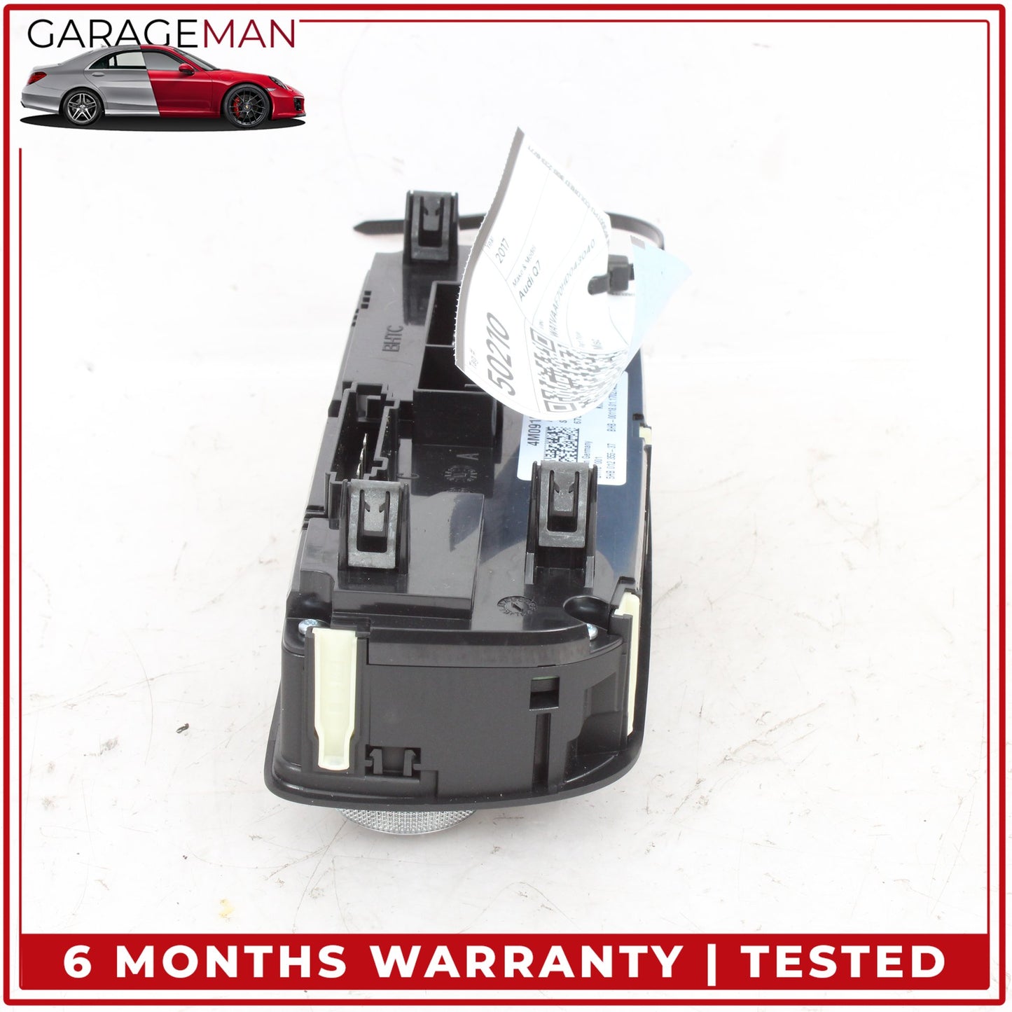 2017-2019 Audi Q7 Rear AC A/C Climate Control Switch Panel 4M0919158D OEM