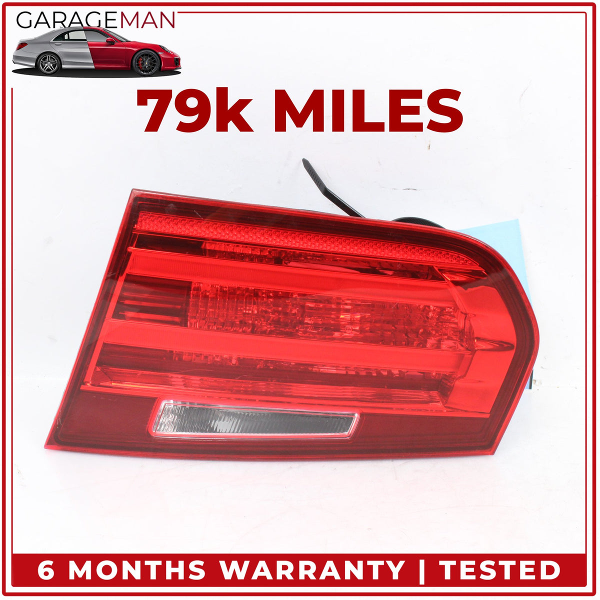 2012-2015 BMW 320i 328i xDrive Rear Right Side Inner Tail Light Lamp 7372794 OEM