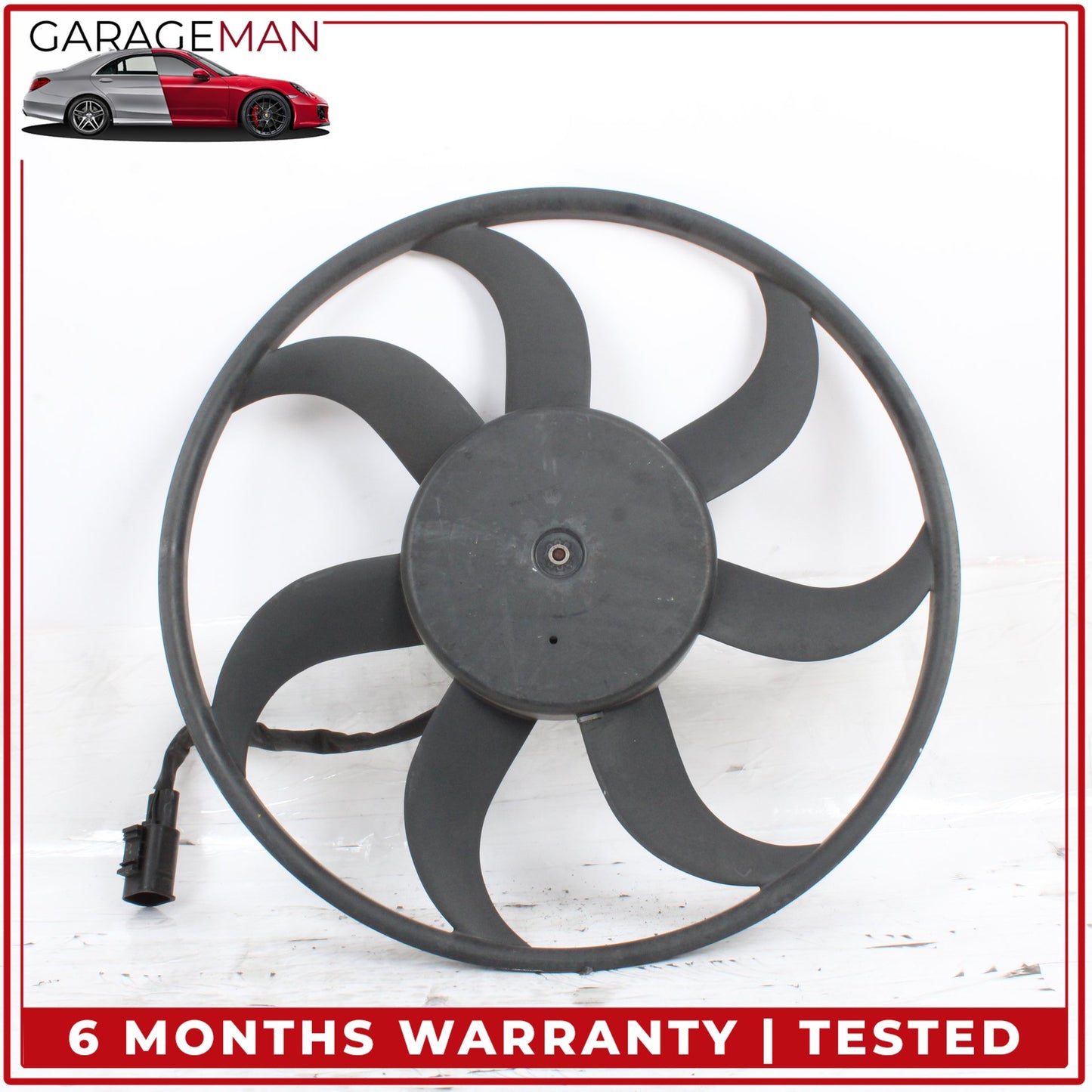 2007-2013 Mercedes W221 S400 Engine Cooling Fan Blade w/ Motor 2215000793 OEM