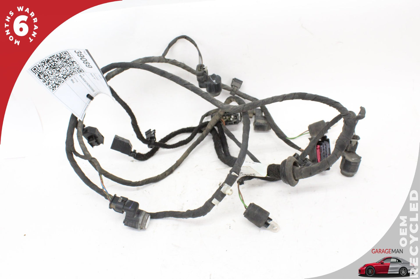 2012-2018 Audi A7 Rear Bumper Parking Sensor w/ Wire Harness 4G8971085F OEM