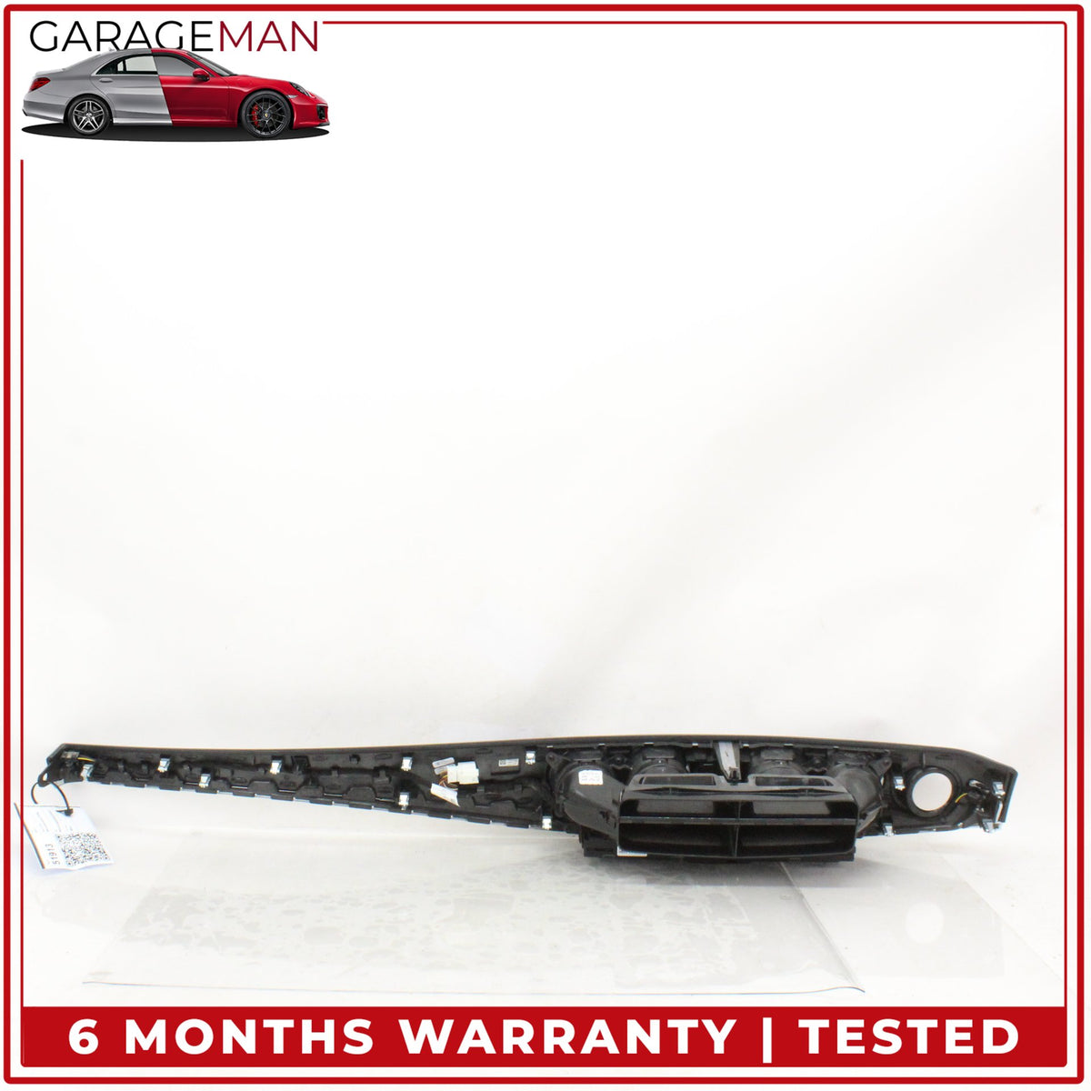 2014-2018 Mercedes W222 S550e Dash Trim w/ Air Vent & Climate Control Panel OEM