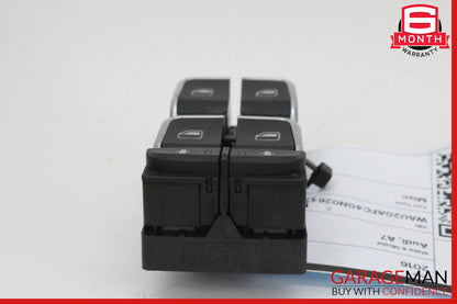 2012-2018 Audi A7 Front Left Side Master Window Control Switch 4G0959851 OEM