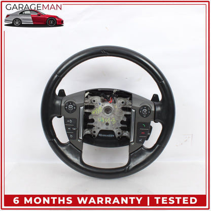2014-2016 Land Rover LR4 L319 SUV Heated Steering Wheel w/ Paddle Shifters OEM
