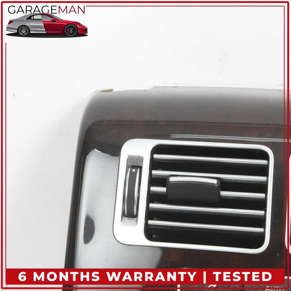 2013-2017 Range Rover L405 Rear Center Console Air Vent Trim w/ Switch OEM