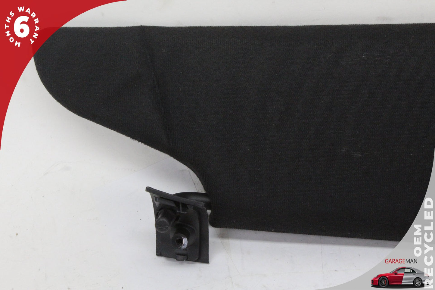 2002-2005 Ford Thunderbird Front Left Side Sun Visor Black 1W637604132ACW OEM