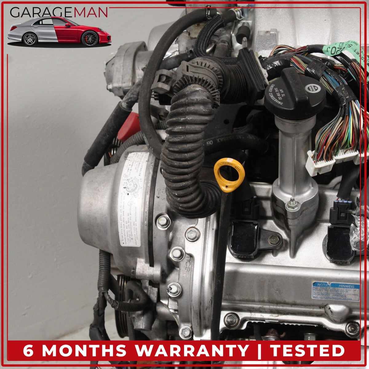 2001-2003 Lexus LS430 XF30 RWD 4.3L V8 Engine Motor Assembly 3UZ-FE OEM 201K
