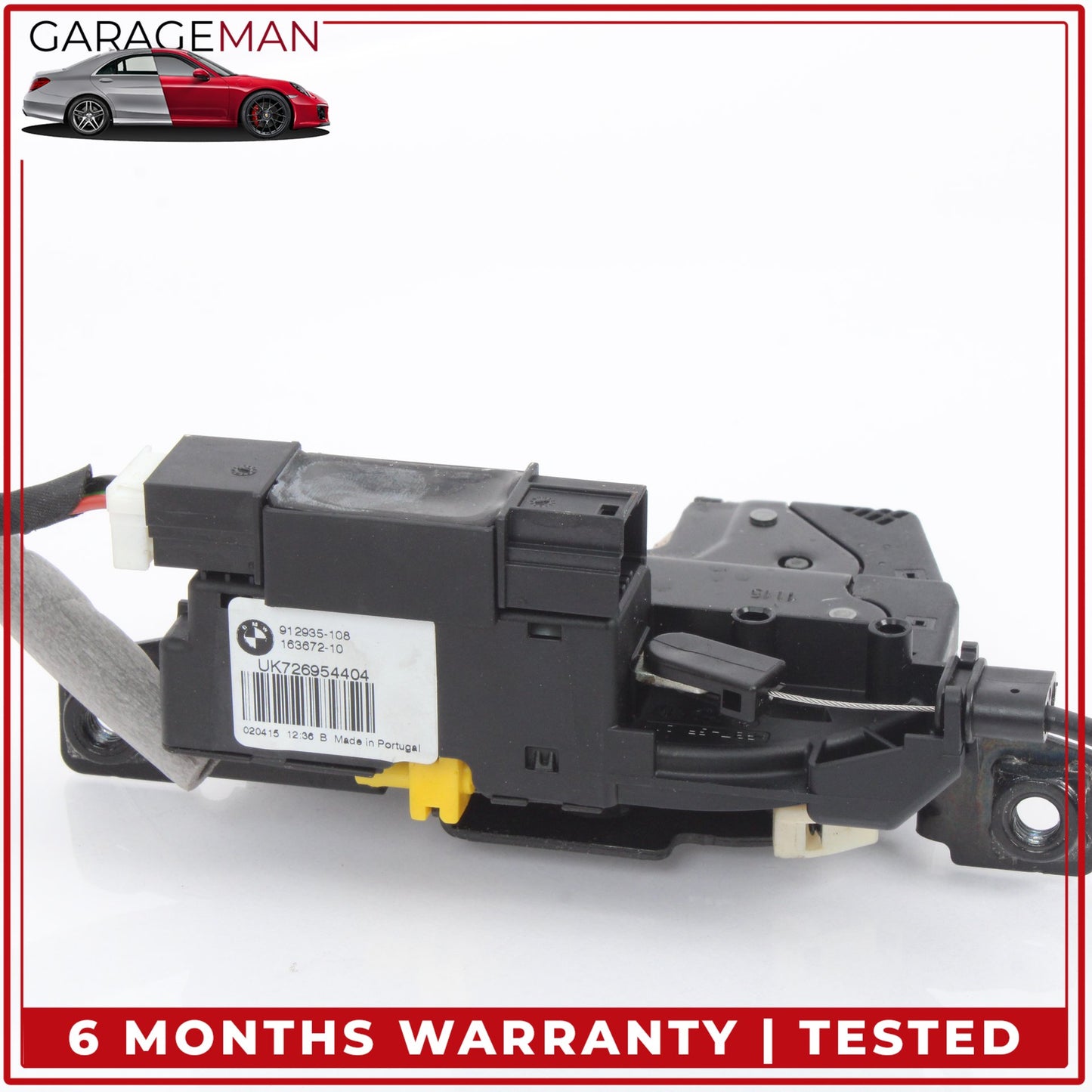 2015-2020 BMW 428i F36 Rear Trunk Lid Lock Latch Actuator w/ Motor 912935 OEM