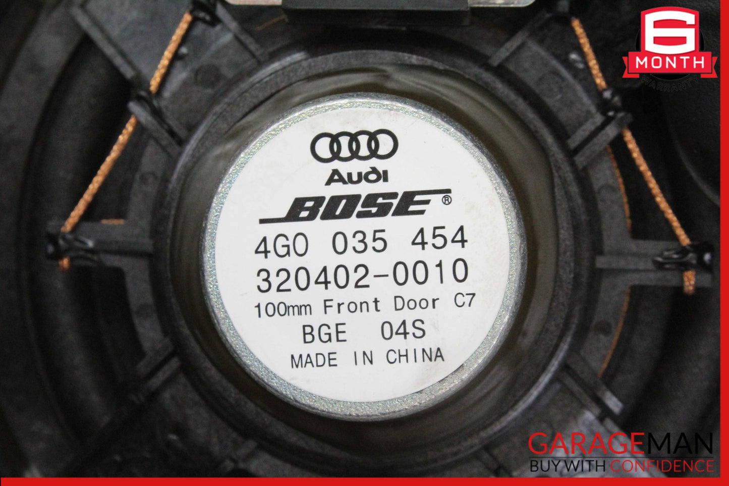 2012-2018 Audi A6 Front Left or Right Side Mid Range Door Speaker 4G0035454 OEM