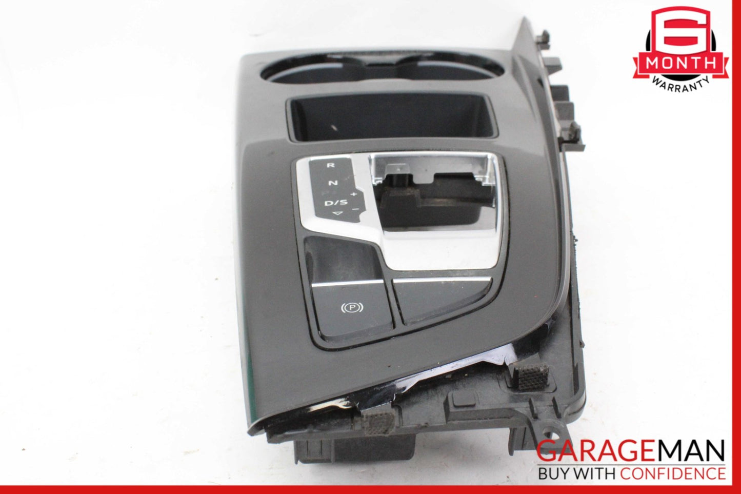2017-2024 Audi A4 B9 Sedan Front Console Cup Holder w/ Shift Bezel 8W0862533D