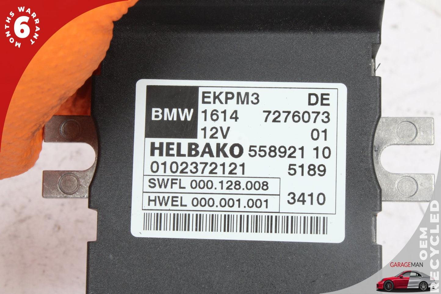 2011-2016 BMW 528i 535i F10 Fuel Pump Control Module Unit Helbako 7276073 OEM