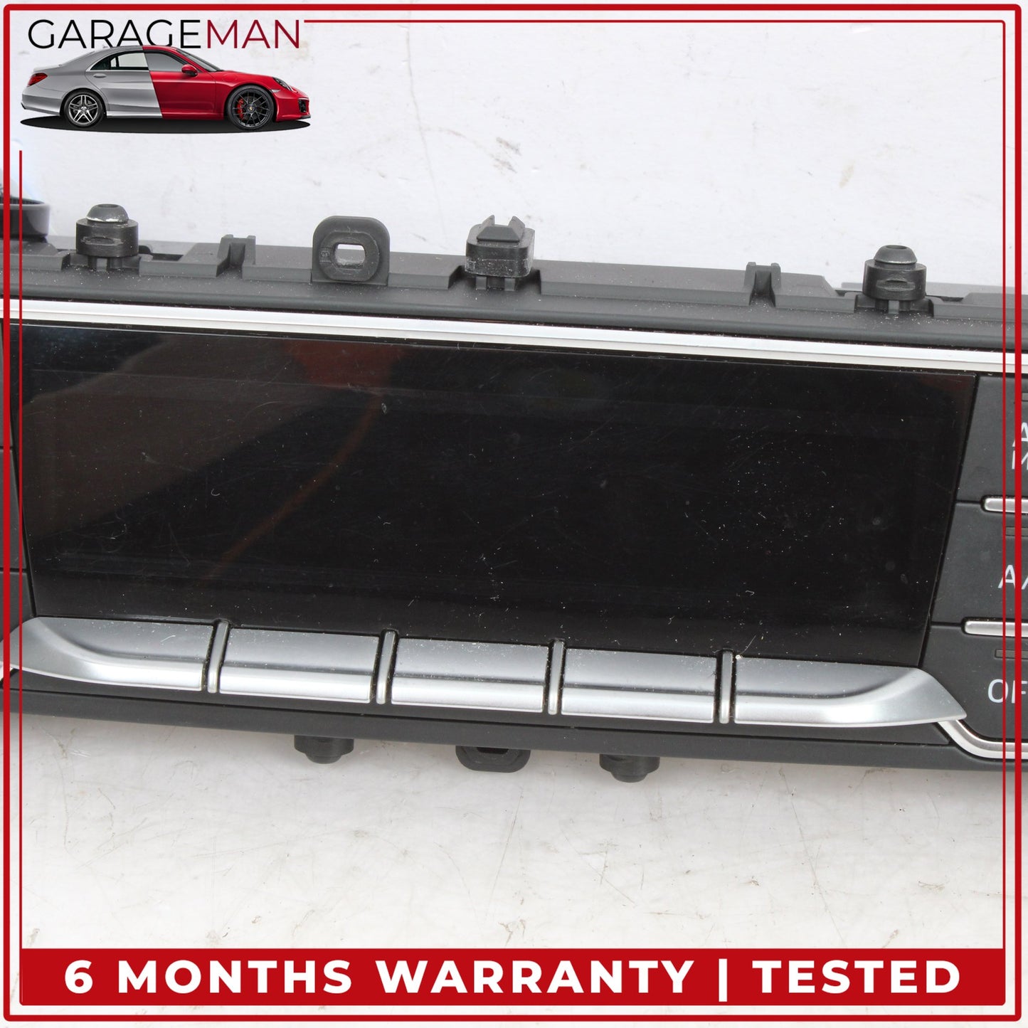 2017-2019 Audi Q7 Front AC A/C Temperature Climate Control Panel 4M0820043AB OEM