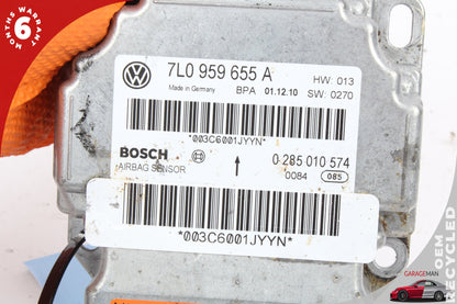 2008 Porsche Cayenne 9PA Airbag Air Bag Sensor SRS Control Module 7L0959655 Genuine