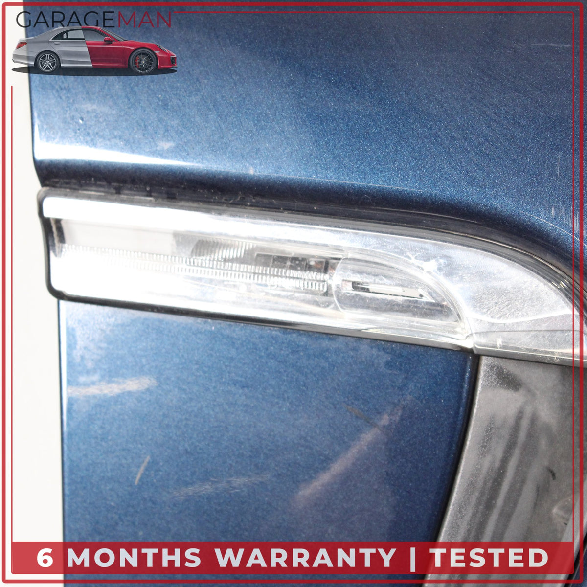 2010-2013 Porsche Panamera 970 Front Right Fender Panel Dark Blue Metallic OEM