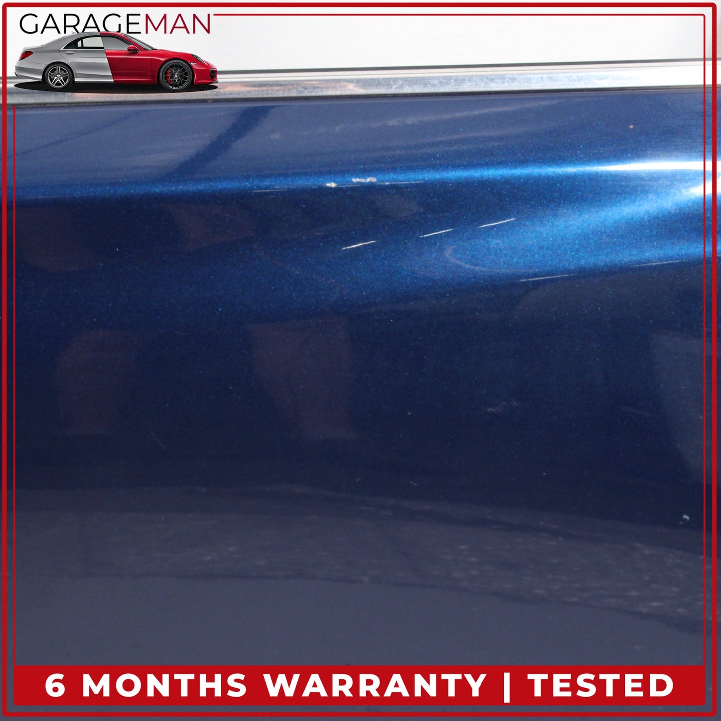 2014-2024 Infiniti Q50 V37 Rear Left Driver Side Door Shell Blue H210A4GAMA OEM