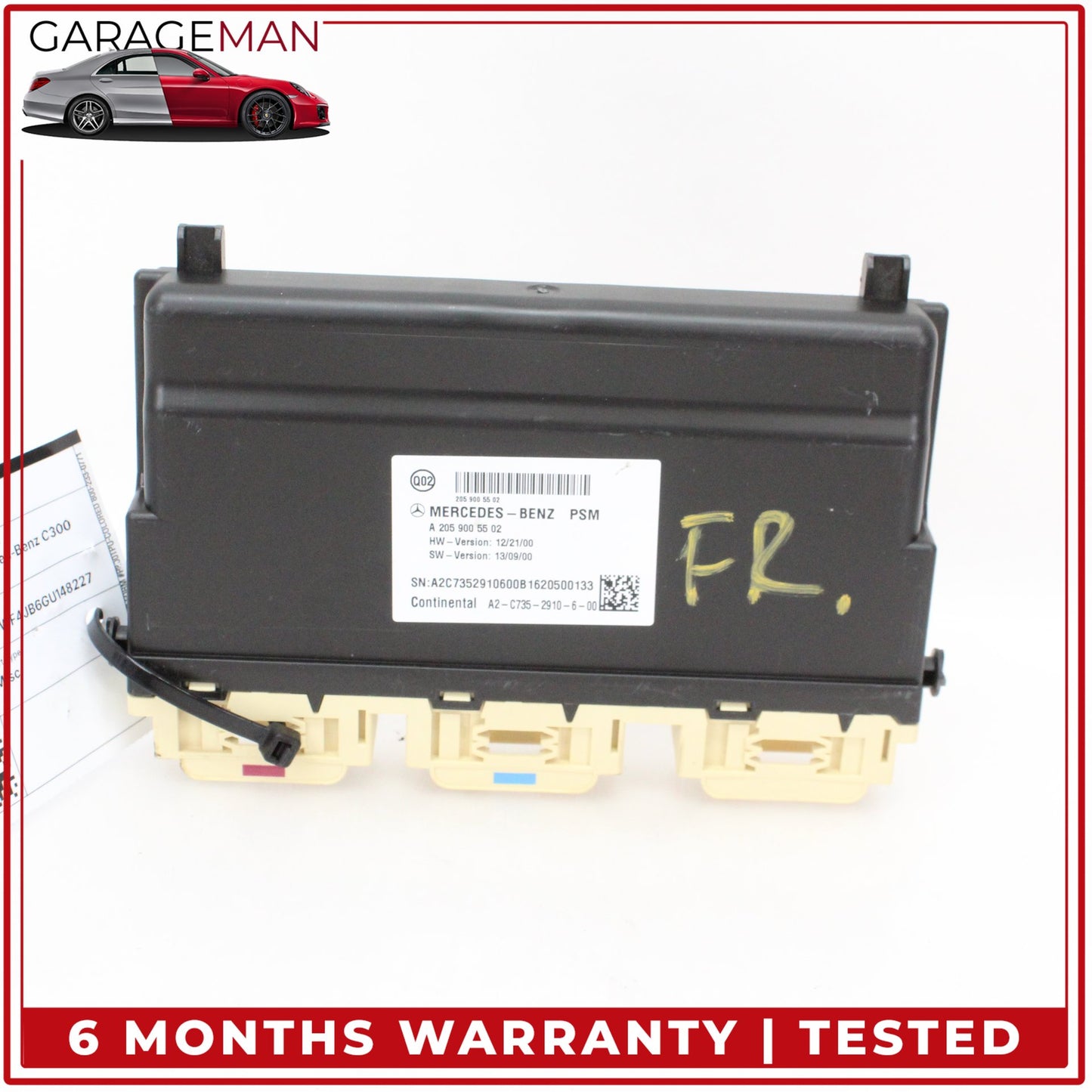 2015-2023 Mercedes W205 C300 Front Right Seat Control Module 2059005502 OEM