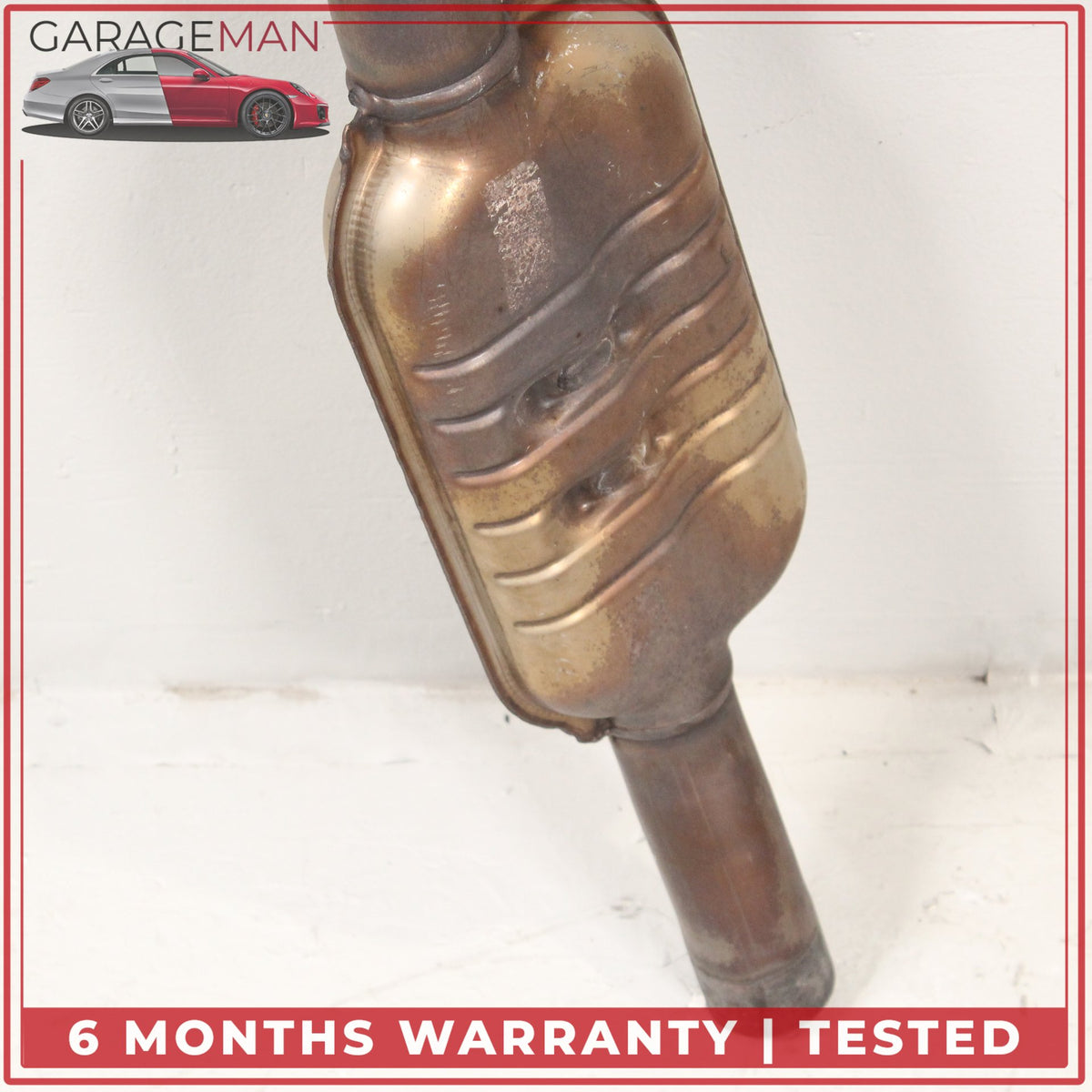 2014-2017 Audi TTS 8S Coupe 2.0L Engine Exhaust Downpipe Assembly 5Q0131690D OEM