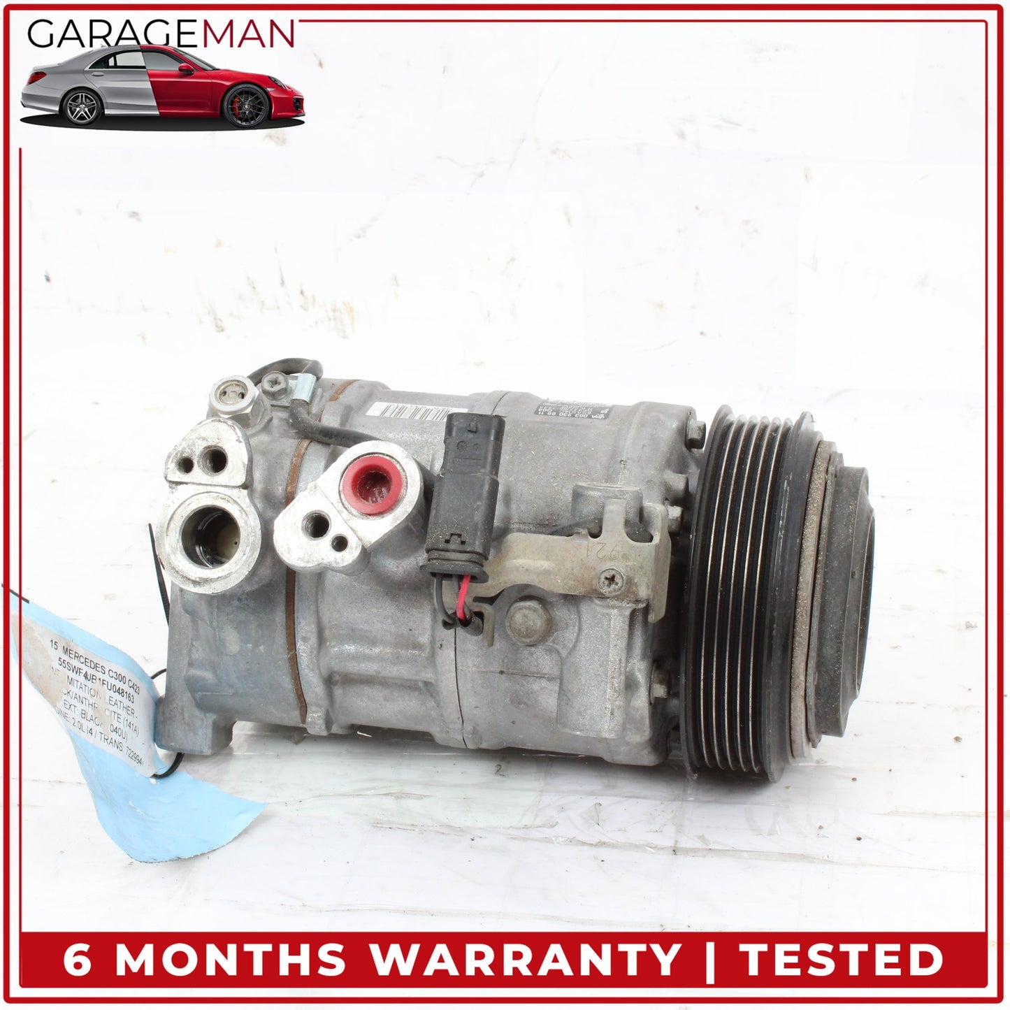 2015-2020 Mercedes W205 C300 AC A/C Air Conditioning Compressor 0032306911 OEM