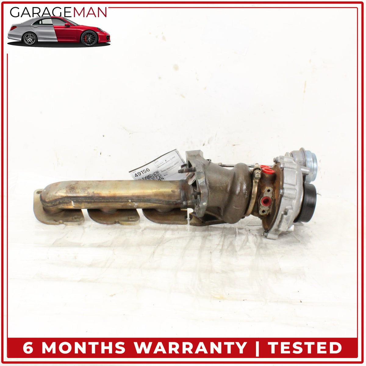 2011-2020 Mercedes W216 CL550 M278 Right Turbocharger Turbo Charger Manifold OEM