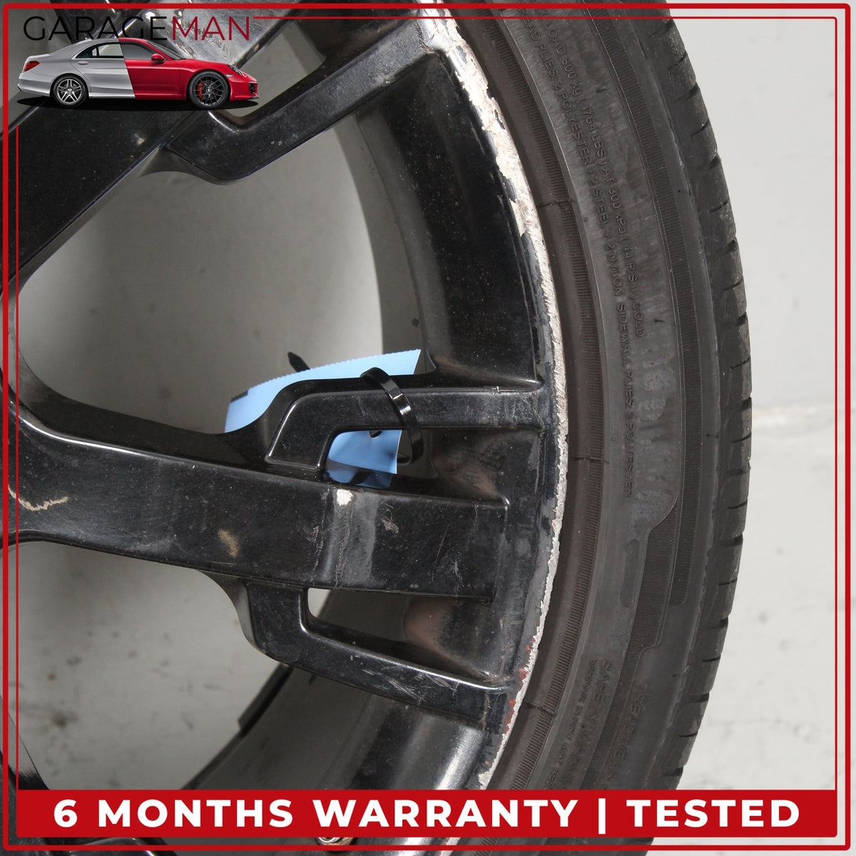 2008-2019 Maserati GranTurismo M145 Rear Wheel Rim w/ Tire 10.5JX20H2 ET37.5 OEM