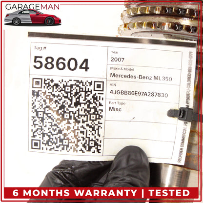 2005-2012 Mercedes W164 ML350 GLK350 S350 Left Exhaust Camshaft 2720502408 OEM