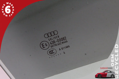 2010-2017 Audi RS5 S5 A5 Convertible Front Right Side Door Window Glass OEM
